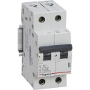 Legrand 6 stk RX³ MCB automatsikring C32 2P 2M 4,5kA
