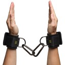 Fort Troff Tactical Wrist Cuffs - Svart
