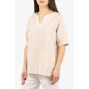 Luckylu Herre Bluser & Skjorter Beige L,