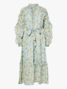 Y.A.S Matira Long Sleeve Long Dress Blå 38