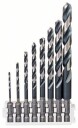 Bosch 2-10 mm HSS Impact Control Metallbor Sett med 8 Deler