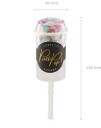 Fargerik Push Pop Konfettikanon 17 cm