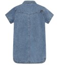 Indian Blue Jeans Kjole   Brukt Light Denim   Indian Blue Jeans   10 år 140   Kjole   Blå