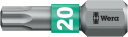 Wera Bits 1/4 Bitorsion 867/1 Btz Torx T20x25mm, Hård