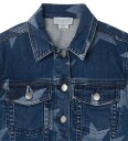Stella McCartney Kids Denimjakke   Blå/Hvit m. Stjerner   Stella McCartney Kids   12 år (152)   Denimjakker