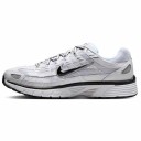 Nike P 6000 Herre White/Black/Metallic Silver 43