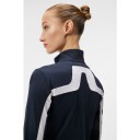 J . Lindeberg Janice Mid Layer Dame Jl Navy S