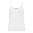Lady Avenue Pure Silk Jersey Lace Camisole L
