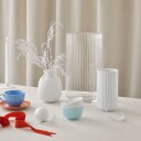 Vase Porselen Hvit 15,5cm