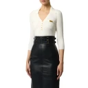 Elisabetta Franchi Dame Strikkevarer Hvit M,