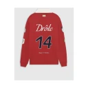 Drole de Monsieur Herre Topper Rød L