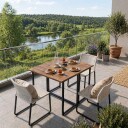 Sammenleggbart bord Hanah Home Worker 90 x 75 x 80 cm Atlantic Pine   Atlantic Pine
