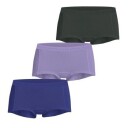 Björn Borg Truser 3P Everyday Cotton Boxer Shorts Blå/Grønn bomull Small Dame