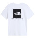 The North Face T skjorte   Tenåringsutvikling   TNF White   The North Face   7 8 år (122 128)   T skjorte Hvit Svart