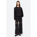 Sea NY Dame Gensere & Hettegensere Svart M,