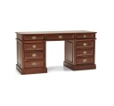 Wall Street skrivebord, noble newport brown