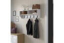 Caraway Kroklist 22x120 cm - Hvit