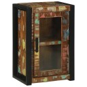 Baderom Veggs skap Flerfarget 40x30x60 cm Solid Tre Gjenvunnet