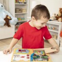 Melissa & Doug Lås Og Haken Tre Aktivitetsbrett