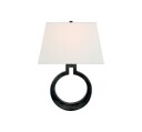 Ring Form vägglampa brons L