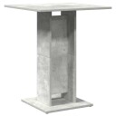 vidaXL Bistrobord betonggrå 60x60x75 cm sponplate