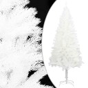 vidaXL Kunstig juletre med LED og kulesett 150 cm hvit