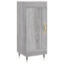 vidaXL Skjenk grå sonoma 34,5x34x90 cm konstruert tre