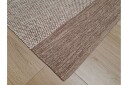 Alva Bomullsteppe 75x220 cm Oval - Mørkbeige