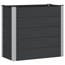 vidaXL Høybed Svart 100 x 50 x 91 cm