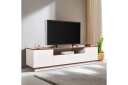Meni TV benk 180 cm   Hvit/Brun