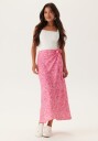 BUBBLEROOM Wrap Skirt Pink/Floral S