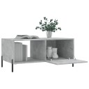  Salongbord betonggrå 90x50x40 cm konstruert tre 8720845441449