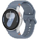 Silikonarmbånd for Samsung Watch 7 Gråblå