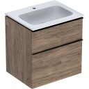 Geberit iCon møbelpakke 60x48 cm rengjøringsvennlig nøttetre Valnøtt