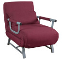 Kolino sovesofa stol rød.