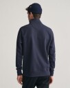 Shield collegegenser med half-zip EVENING BLUE M
