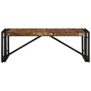  Salongbord flerfarget 100x50x35 cm gjenvunnet heltre