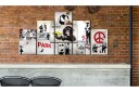 Bilde Street Crimes Banksy Art 200x100 Artgeist sp. z o. o.