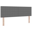  LED Hodegavl Enkel Design Lys Grå 72 cm Cordfløyel