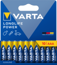 Varta Longlife Power 10-pack AA Alkalisk Batteri LR06