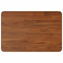 Vidaxl Benkeplate til bad mørkebrun 60x40x2,5 cm behandlet heltre 343054