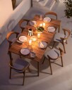 Bok Outdoor Spisebord 100x250 cm Teak