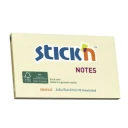 Stick"n Notisblokk 76x127 90 Blad Gul