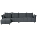 Hjørnesofa Tomra   Grafittgrå