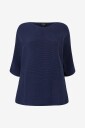 Zizzi Pullover mElsa 1/2 Blå