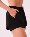 LEVITY Radical Run 2-1 Shorts Black Beauty - L
