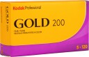 Kodak Gold 200 Fargenegativfilm 5 pakning 120 format