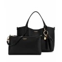 GUESS Melody 2 In 1 Satchel   Black   ONE SIZE