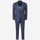 Atelier Munro Tuxedo Shawl Collar - Midnight Blue