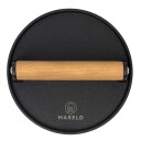 Mareld Hamburgerpresse 17,5 cm støpejern